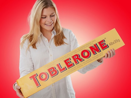 Gigantisk Chokolade Toblerone-image