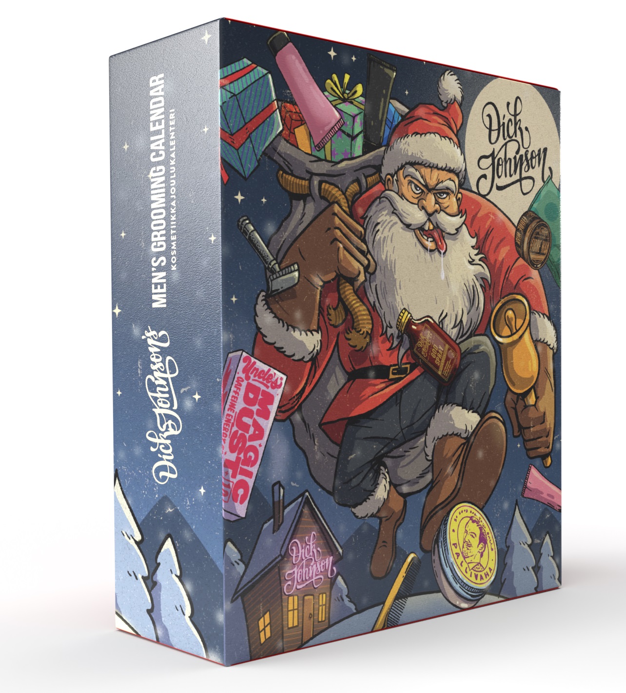 Dick Johnson Bad Santa Men´s Grooming Calendar-image
